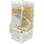 Przezroczysty podajnik dla budgies solo