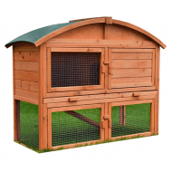 Klatka dla królików ze sklepionym dachem