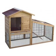 Klatka dla królików z wybiegiem