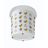 Napájecí kýbl s niply 32 litrů