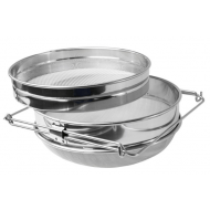 Podwójne sito z ocynkowaną ramą montażową