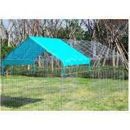 Metalowy wybieg dla drobiu