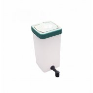 Podajnik dla królików z zaworem