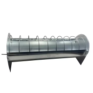 Głęboki podajnik ocynkowany