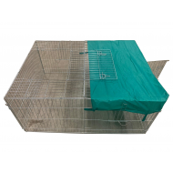 Kovový výběh pro drůbež