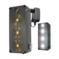 Vodotěsný, ultrazvukový odpuzovač OD16 KING LED