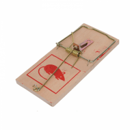 Drewniana pułapka na myszy (2 szt.)