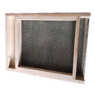 Dno ula z drewnianej siatki